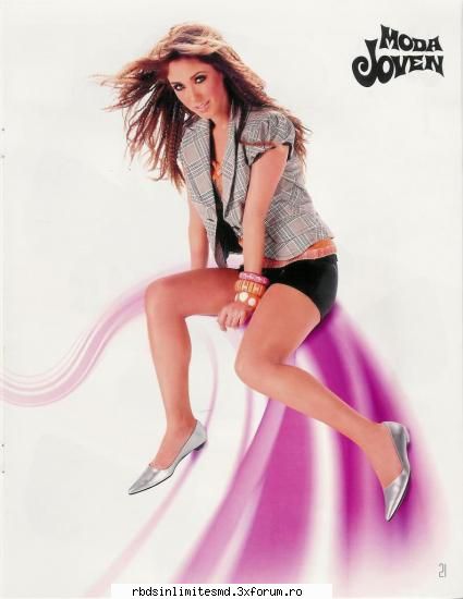 anahi revista ***moda joven***
