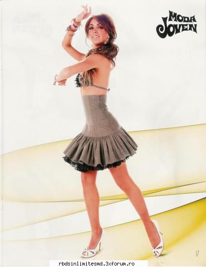 anahi revista ***moda joven***
